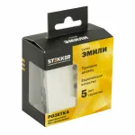 Розетка без заземления и со шторкой без рамки Stekker RST16-5109-01 49876 от ImperiumLoft