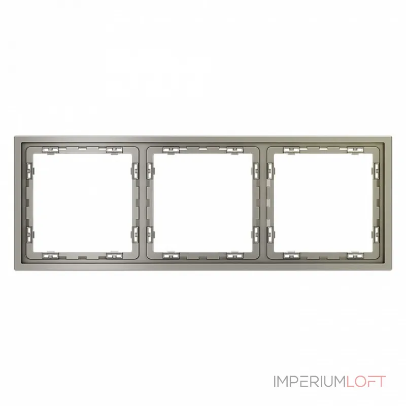 Рамка на 3 поста Voltum S70 VLS100304 от ImperiumLoft Рамка на 3 поста Voltum S70 VLS100304 от ImperiumLoft