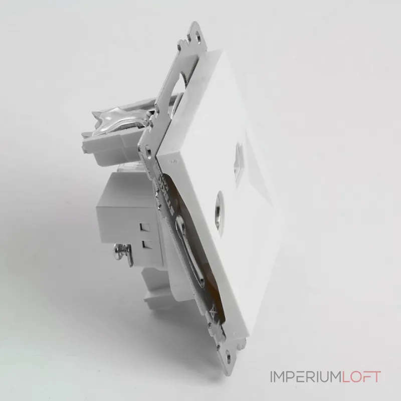 ТВ-розетка и розетка Ethernet RJ-45 без рамки Stekker GLS00-7106-01 49181 ТВ-розетка и розетка Ethernet RJ-45 без рамки Stekker GLS00-7106-01 49181