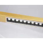 Подвесной светодиодный светильник с пультом управления FL51488 WH/GD белый/золото 62W 3000K-6400K D600*1000 (ПДУ ИК) от NovaLamp