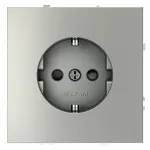 Розетка с заземлением и со шторкой без рамки Voltum S70 VLS040205 от ImperiumLoft