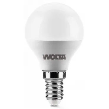 Лампа светодиодная Wolta E14 7.5Вт 3000K 25Y45GL7.5E14