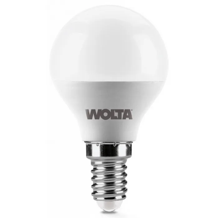 Лампа светодиодная Wolta E14 7.5Вт 3000K 25Y45GL7.5E14 от ImperiumLoft