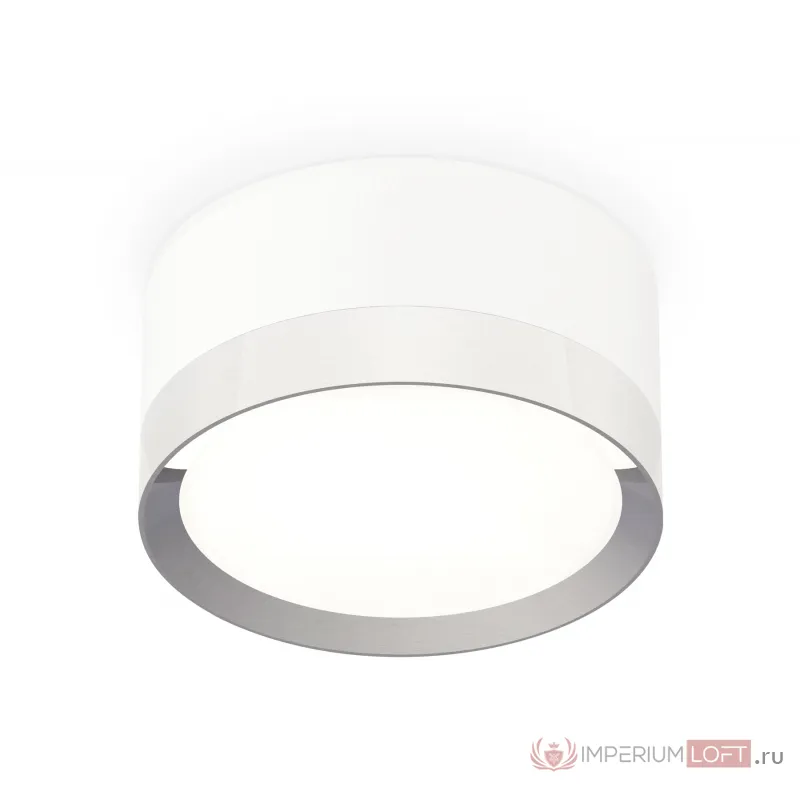 Комплект накладного светильника XS8101003 SWH/PSL белый песок/серебро полированное GX53 (C8101, N8118) от NovaLamp