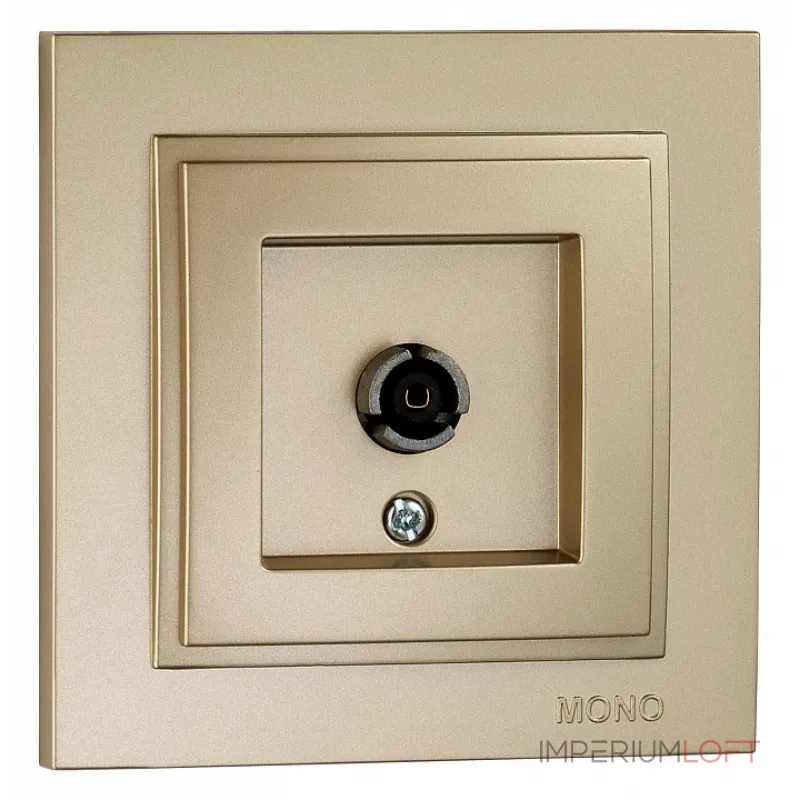 ТВ-розетка Mono Electric Despina 102-222205-138 ТВ-розетка Mono Electric Despina 102-222205-138