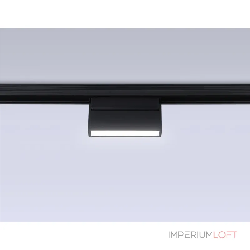 Светильник светодиодный трековый для шинопровода Magnetic GL4059 BK черный IP20 6W 4200K 48V 115*22*105 от NovaLamp