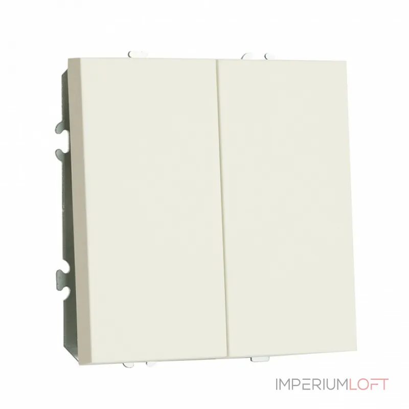Выключатель двухклавишный без рамки Stekker RSW10-5107-01 49869 Выключатель двухклавишный без рамки Stekker RSW10-5107-01 49869