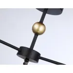 Подвесной светильник TR3169/3 BK/GD черный/золото E27/3 max 60W D580*380 от NovaLamp