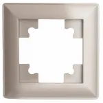 Рамка на 1 пост Stekker PFR00-7001-02 39802