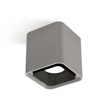 Комплект накладного светильника XS7842002 SGR/SBK серый песок/черный песок MR16 GU5.3 (C7842, N7702)