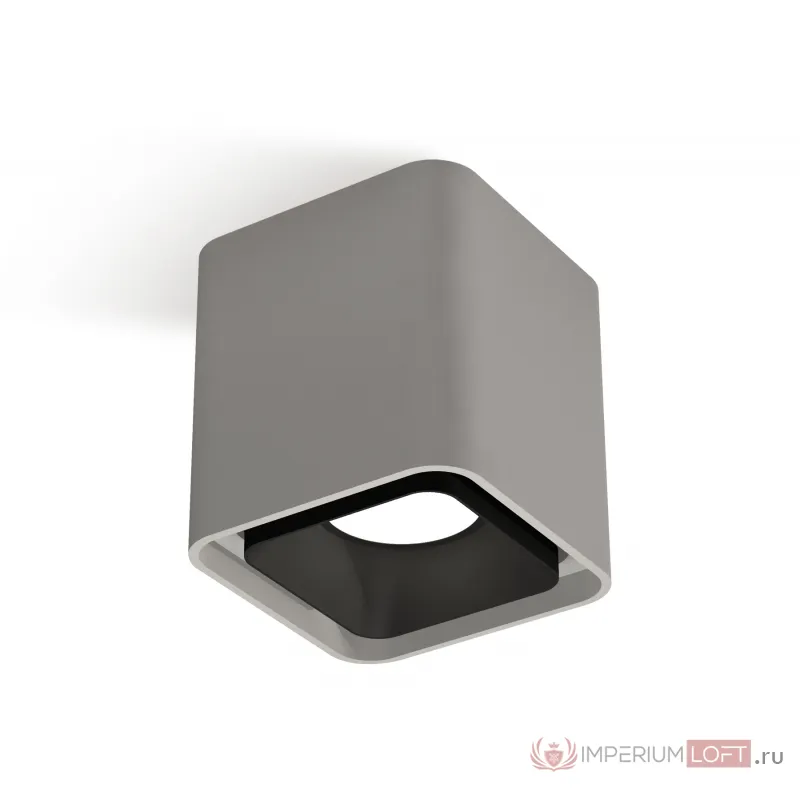 Комплект накладного светильника XS7842002 SGR/SBK серый песок/черный песок MR16 GU5.3 (C7842, N7702) от NovaLamp