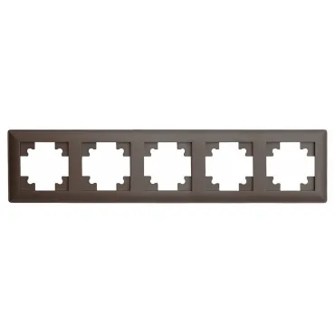 Рамка на 5 постов Stekker PFR00-7005-04 39821