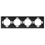 Рамка на 4 поста Stekker PFR00-5004-05 49861