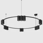 Подвесная люстра Denkirs Orbit DK4067-BK от ImperiumLoft