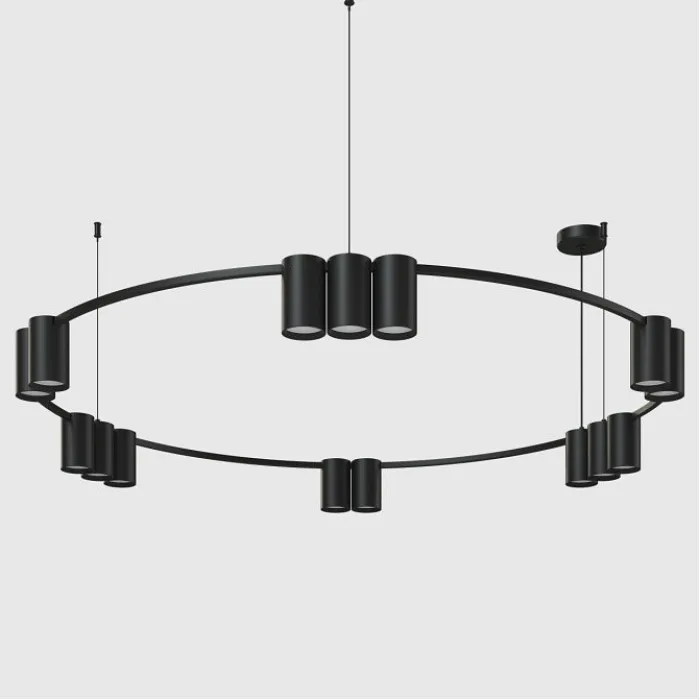 Подвесная люстра Denkirs Orbit DK4067-BK от ImperiumLoft