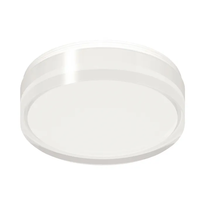 Насадка передняя Ø85мм N8399 FR/CL белый матовый/прозрачный D85*H24mm Out20mm GX53 от NovaLamp