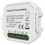 Контроллер-выключатель Wi-Fi для смартфонов и планшетов Denkirs Relay RL1002-SM/1 от ImperiumLoft