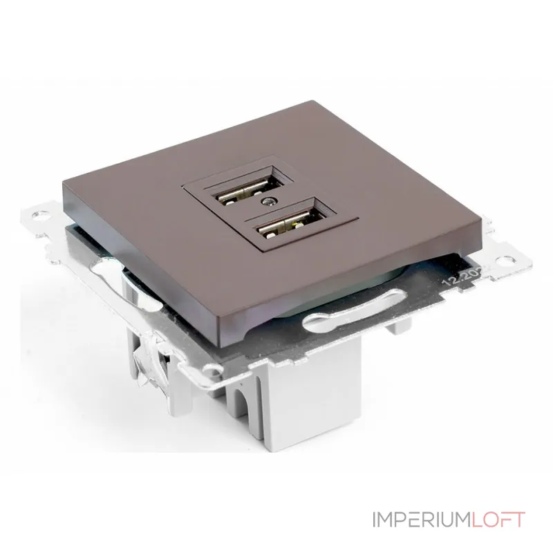 Розетка USB без рамки Stekker Катрин 49027 от ImperiumLoft