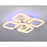 Светильник светодиодный потолочный FA3861/4+1 WH белый 70W 3000K-6400K+RGB 400*400*115 (ПДУ РАДИО 2.4G) от NovaLamp