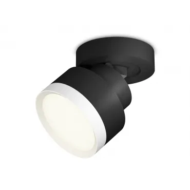 Комплект накладного поворотного светильника XM8102001 SBK/SWH черный песок/белый песок GX53 (A2229, A2106, C8102, N8112)