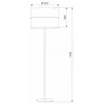 Торшер TK Lighting Linobianco 5241 Linobianco от ImperiumLoft