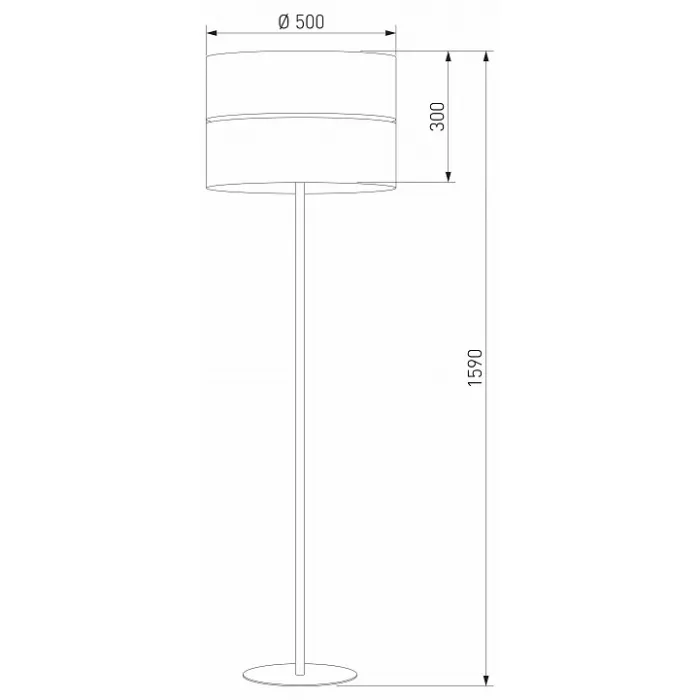Торшер TK Lighting Linobianco 5241 Linobianco от ImperiumLoft
