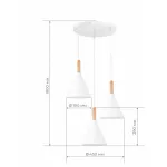 Подвесной светильник EVOLUCE Arket SLE1255-513-03 от ImperiumLoft