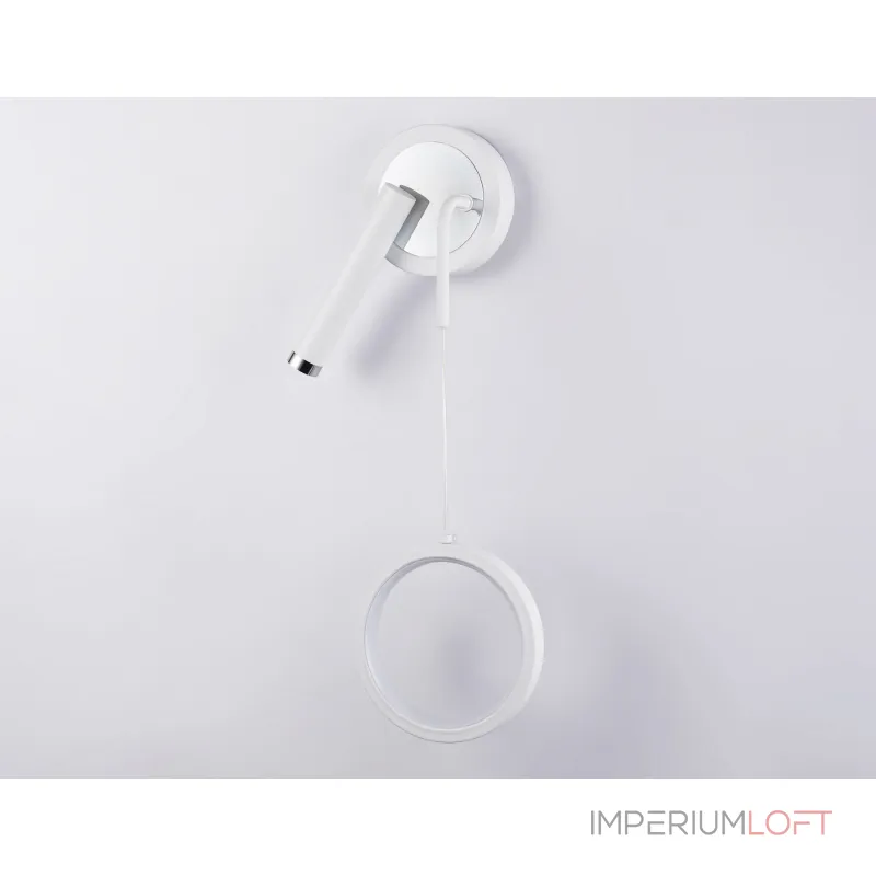 Настенный светодиодный светильник FL51651/1+1 WH/CH белый/хром 10W 4200K 500*227*90 от NovaLamp