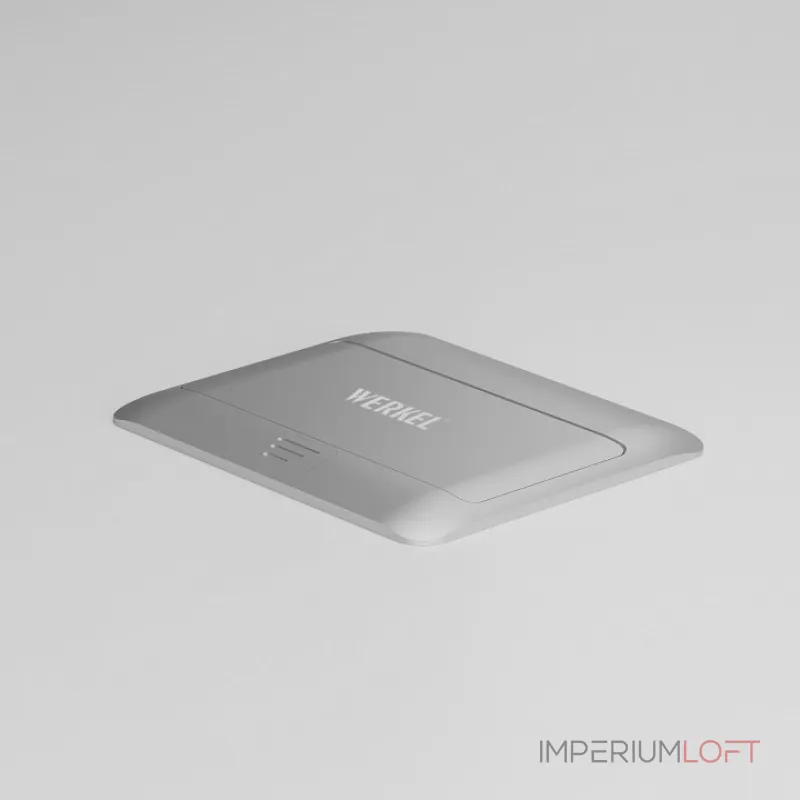 Выдвижной блок для розеток Werkel серебряный a069366 от ImperiumLoft