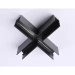 Коннектор X-образный для накладного шинопровода Magnetic GL3376 BK черный 170*170*53.7 от NovaLamp