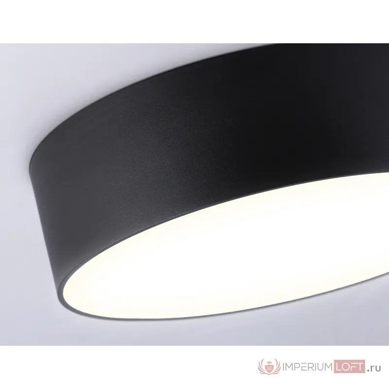 Светильник светодиодный потолочный FV5517 BK черный LED 18W 3000K D160*58 (Без ПДУ) от NovaLamp
