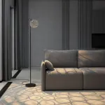 Торшер Eurosvet Gemini 80492/1 черный от ImperiumLoft