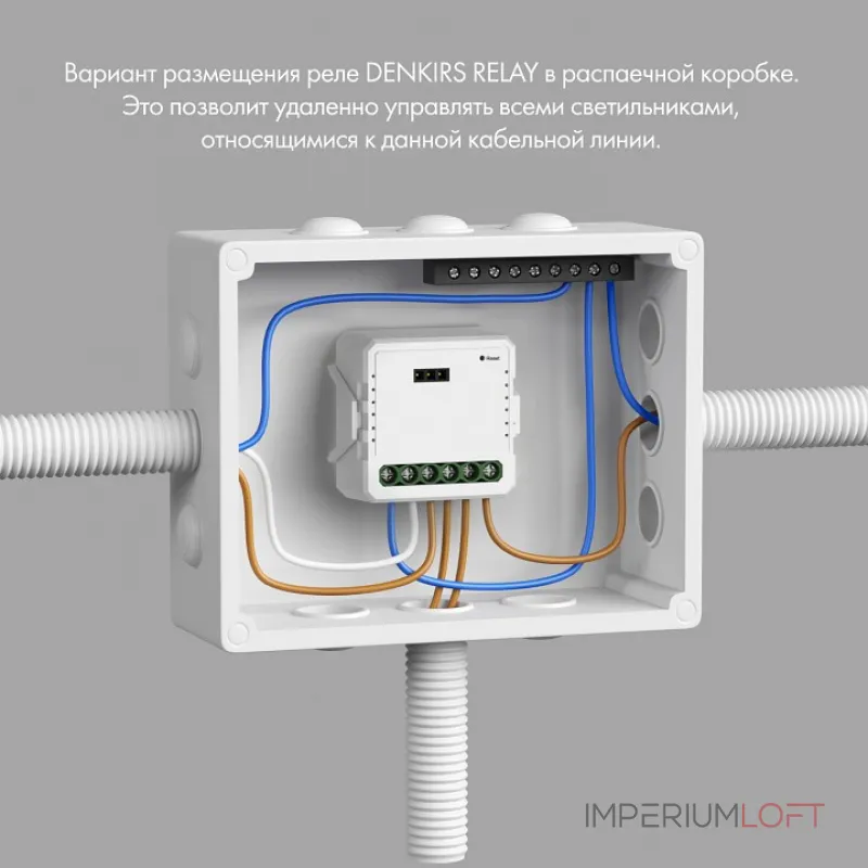 Конвертер Wi-Fi для смартфонов и планшетов Denkirs Relay RL1002-SM Конвертер Wi-Fi для смартфонов и планшетов Denkirs Relay RL1002-SM