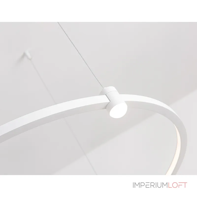 Светильник подвесной светодиодный FL5521/2+6 WH белый 45W 3000K/4200K/6400K D600/400*1300 (без ПДУ) от NovaLamp Светильник подвесной светодиодный FL5521/2+6 WH белый 45W 3000K/4200K/6400K D600/400*1300 (без ПДУ) от NovaLamp