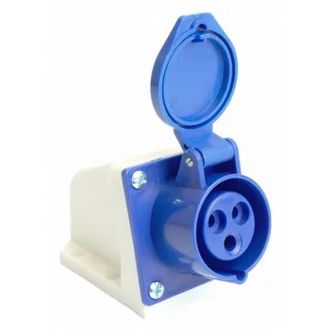 Розетка переносная разборная 2P+PE с крышкой Stekker ST 49432 Розетка переносная разборная 2P+PE с крышкой Stekker ST 49432