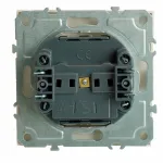 Розетка без заземления и со шторкой без рамки Stekker RST16-5109-01 49876 от ImperiumLoft