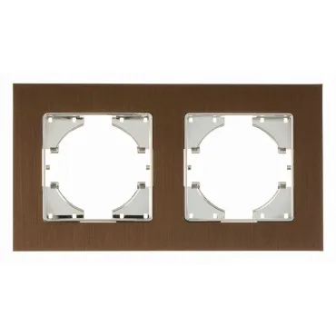Рамка на 2 поста Gusi Electric UGRA С1120-036 Рамка на 2 поста Gusi Electric UGRA С1120-036