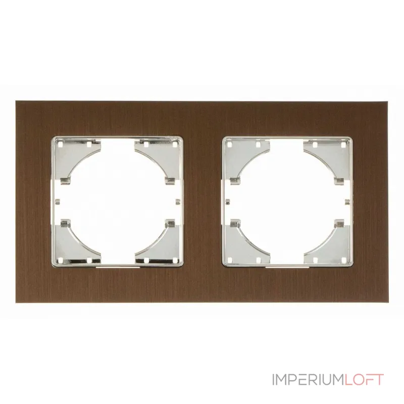 Рамка на 2 поста Gusi Electric UGRA С1120-036 Рамка на 2 поста Gusi Electric UGRA С1120-036