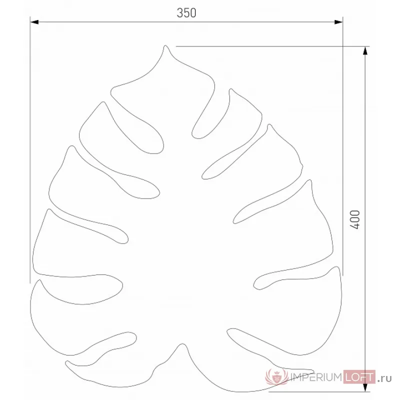 Накладной светильник TK Lighting Monstera 5422 Monstera от ImperiumLoft