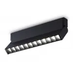 Светильник светодиодный накладной TA1829 BK черный LED 12W 4200K 230*22*87 от NovaLamp