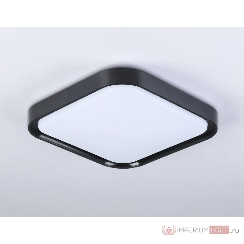 Потолочный светодиодный светильник FZ1262 BK черный 18W 5000K 250*250*60 (Без ПДУ) от NovaLamp