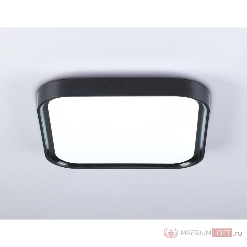 Потолочный светодиодный светильник FZ1262 BK черный 18W 5000K 250*250*60 (Без ПДУ) от NovaLamp