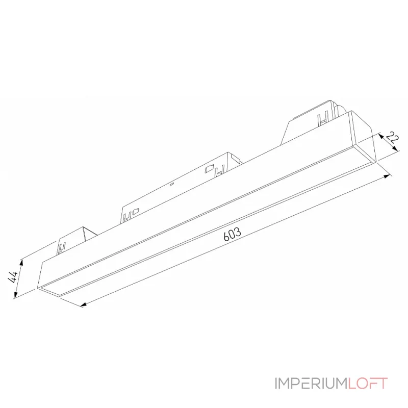 Встраиваемый светильник Elektrostandard Slim Magnetic a067374