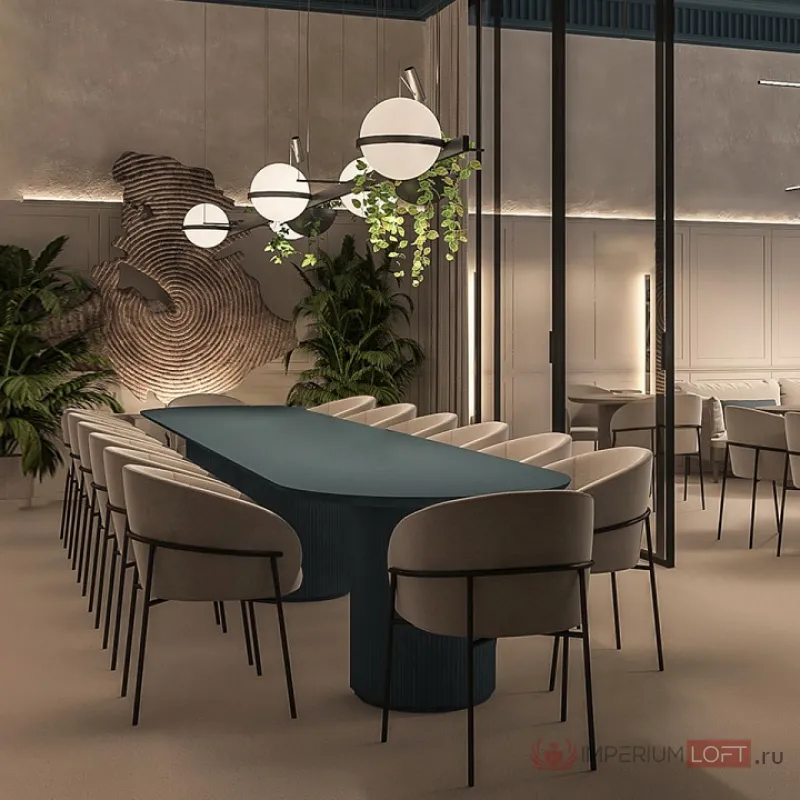 Подвесной светильник Loft it Jardin 10121/D Dark grey от ImperiumLoft