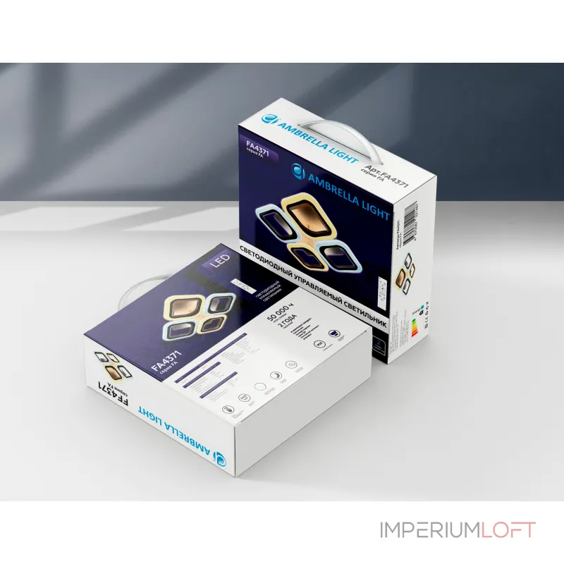 Потолочный светодиодный светильник с пультом FA4050/3 WH белый 4200K/3000/6400K 30W D490*65 (ПДУ ИК) от NovaLamp Потолочный светодиодный светильник с пультом FA4050/3 WH белый 4200K/3000/6400K 30W D490*65 (ПДУ ИК) от NovaLamp