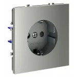 Розетка с заземлением и со шторкой без рамки Voltum S70 VLS040205 от ImperiumLoft