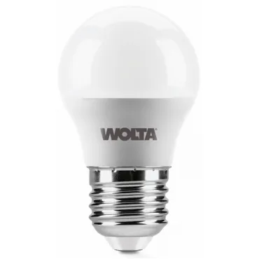 Лампа светодиодная Wolta E27 7.5Вт 3000K 25Y45GL7.5E27
