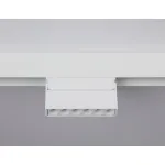 Светильник светодиодный поворотный для шинопровода Magnetic GL4038 WH белый IP20 6W 4200K 48V 24° 115*22*105 от NovaLamp