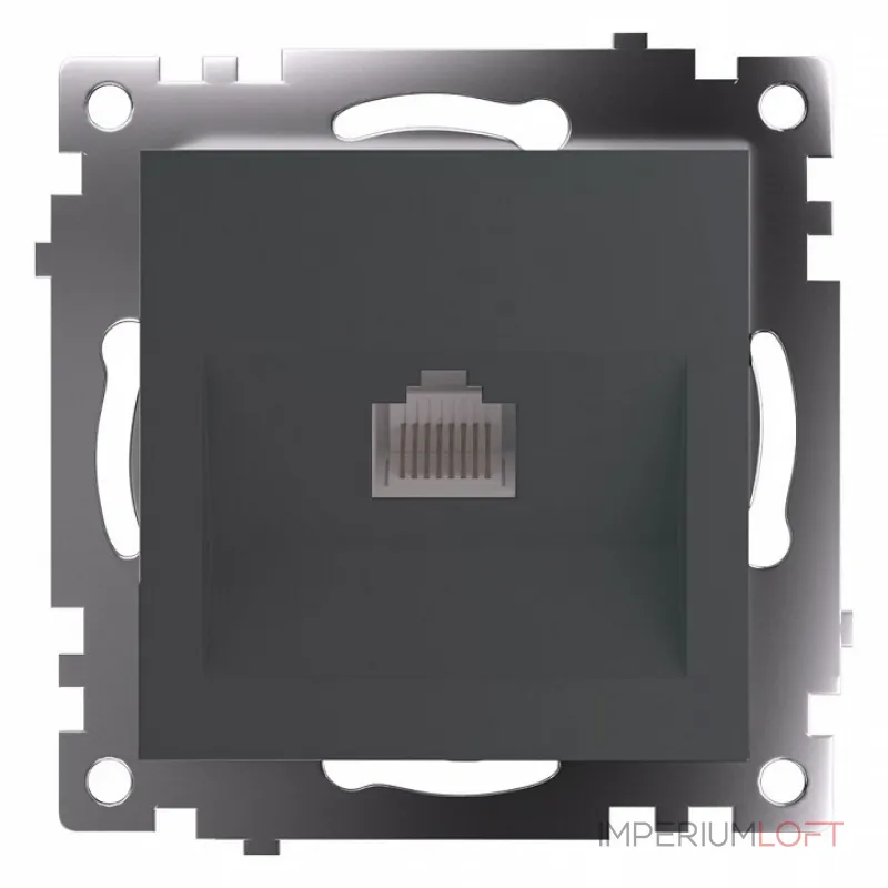 Розетка Ethernet RJ-45 без рамки Stekker Катрин 49418 Розетка Ethernet RJ-45 без рамки Stekker Катрин 49418