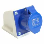 Розетка переносная разборная 2P+PE с крышкой Stekker ST 49432 от ImperiumLoft